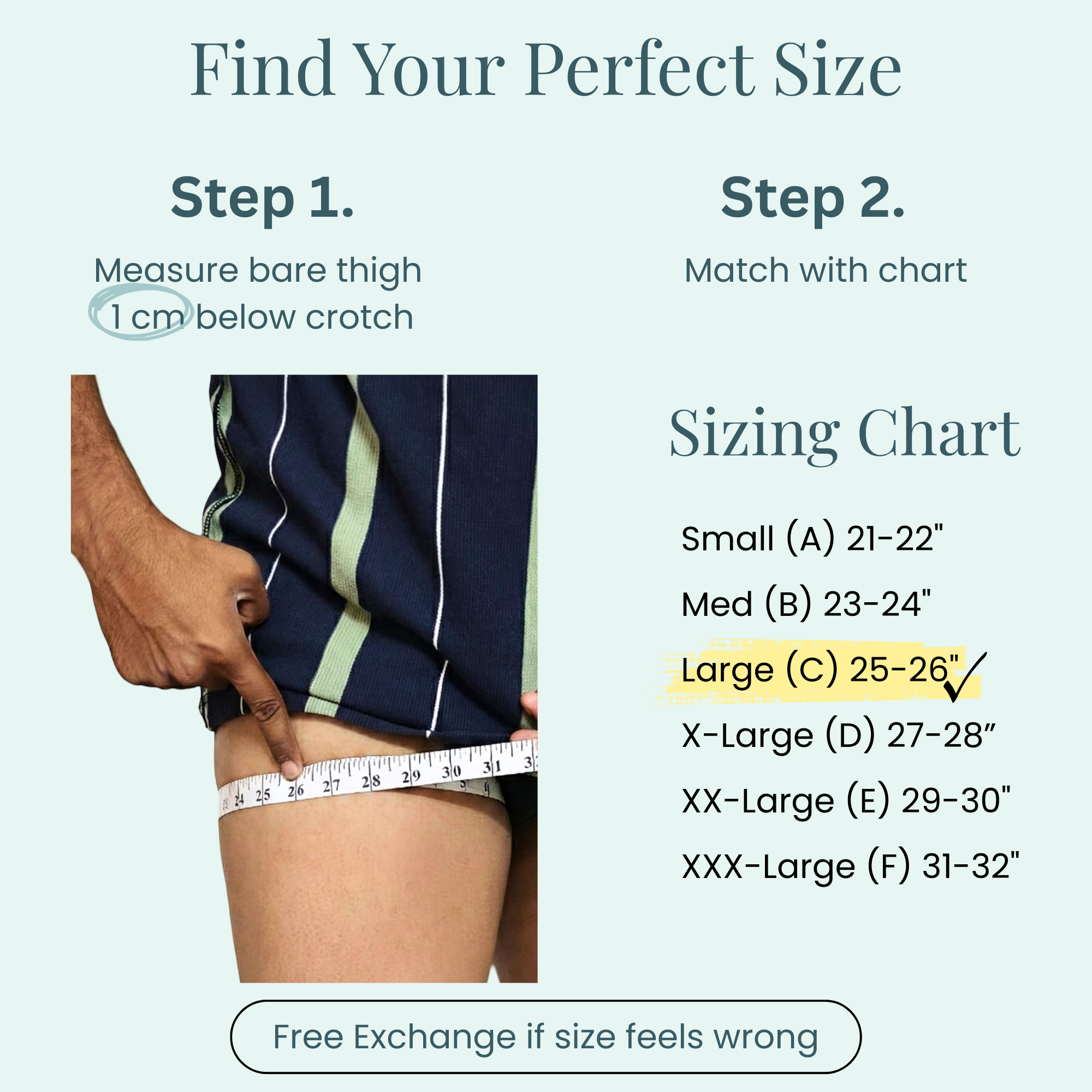 Toigh Width Home - Thigh Shield